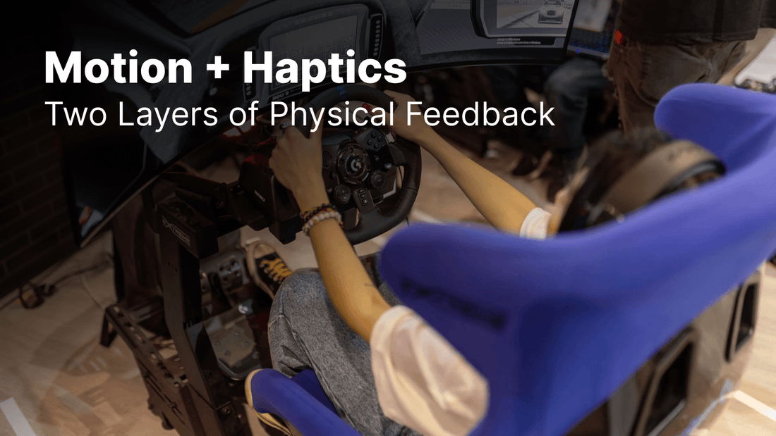 Motion vs Haptics in Sim Racing: What Should Each One Do?