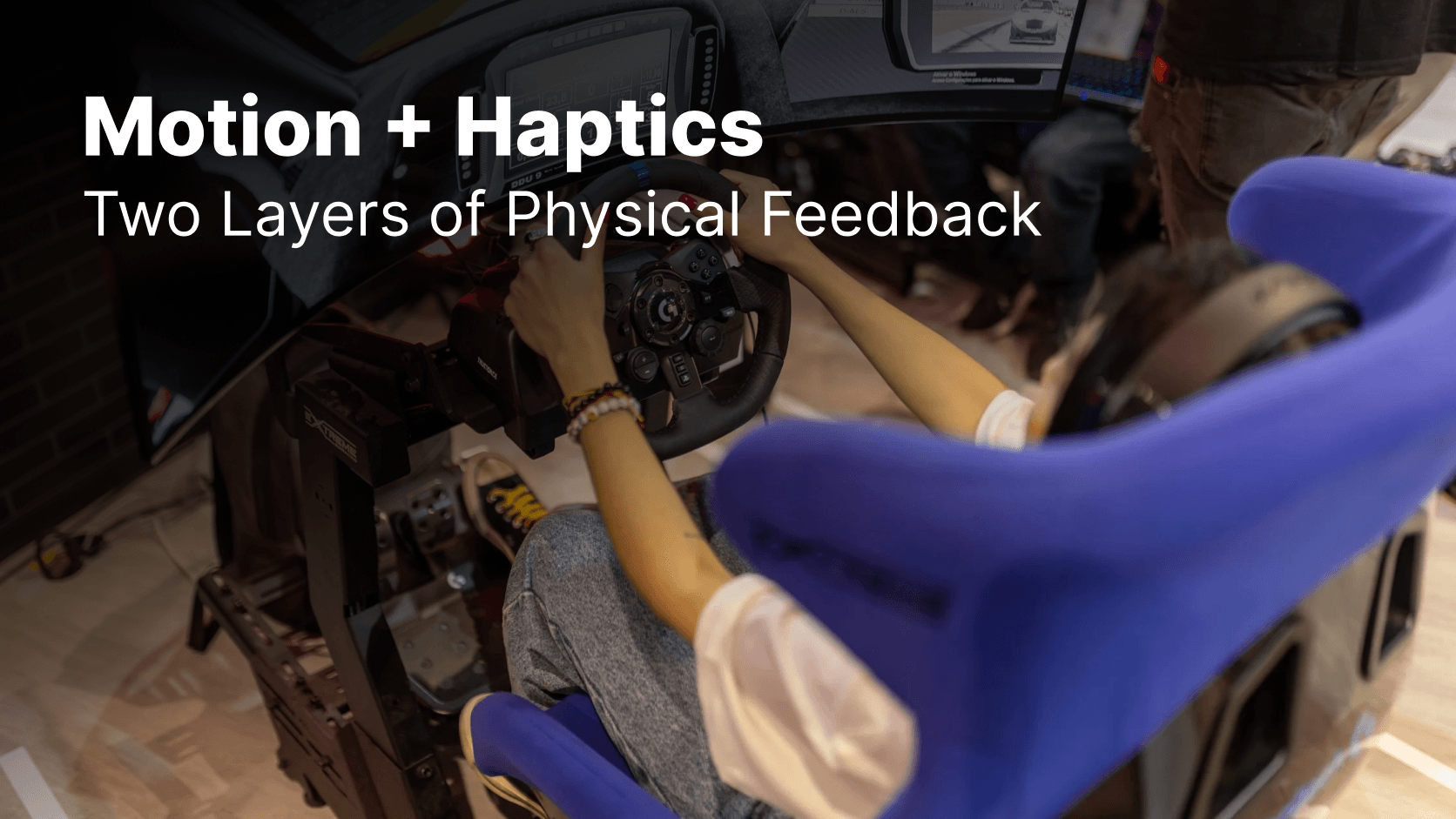 Motion vs Haptics in Sim Racing: What Should Each One Do?
