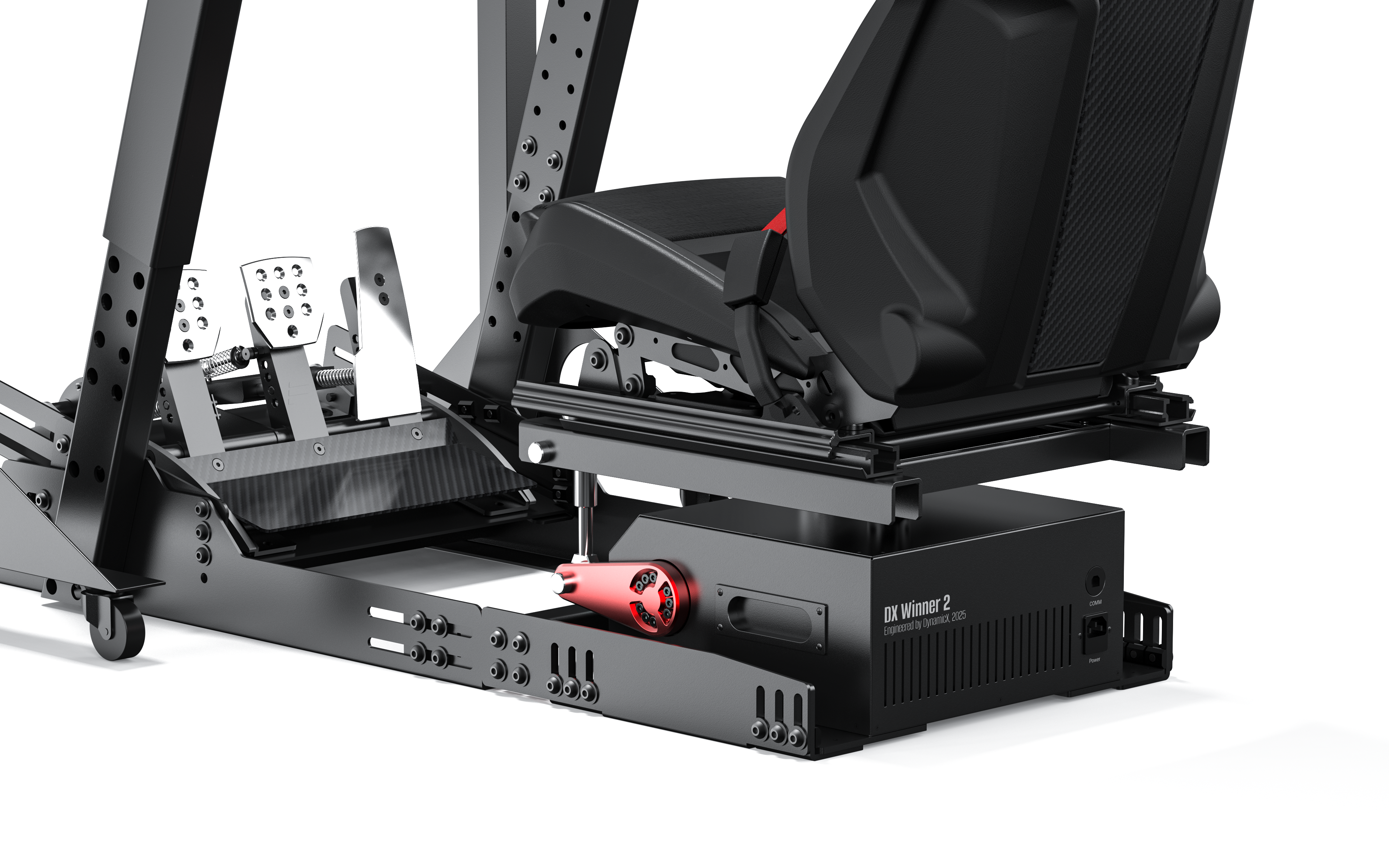 DX Winner 2 — 2DOF Force-Feedback Motion Simulator for Sim Racing, Flight, and VR