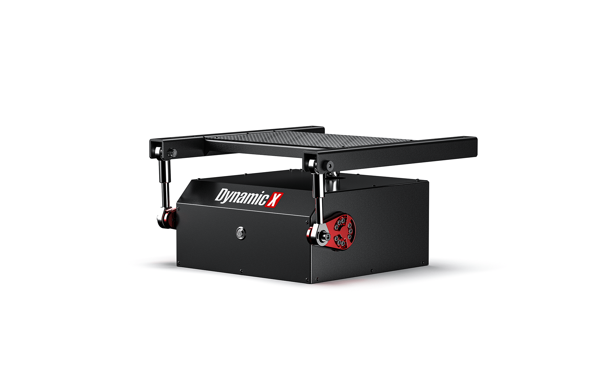 DynamicX DX2 Ultra 2DOF seat mover, side three-quarter view